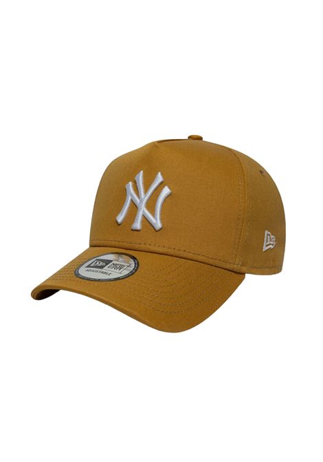 Cappello New Era 9FORTY E-Frame New York Yankees MLB Giallo Senape Unisex NEW ERA | Cappelli | 60771716-